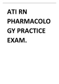 ATI RN PHARMACOLOGY PRACTICE EXAM.pdf