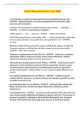 Cystic Fibrosis Practice Test 2023