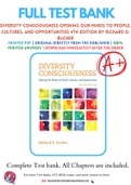 Solutions Manual for Diversity Consciousness Opening Our Minds to People, Cultures, and Opportunities 4th Edition by Richard D. Bucher Chapter 1-9