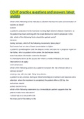 CCHT practice questions and answers latest update&period;