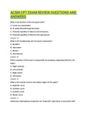 ACSM CPT exam review questions and answers&lowbar;2023