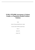 NURS-FPX4900 Assessment 1 &sol;&sol;  NURS-FPX4060 Assessment 2 &sol;&sol;NURS FPX 4900 Assessment 3 Assessing the Problem&colon; Technology&comma; Care Coordination&comma; and Community Resources Considerations &sol;&sol;NURS-FPX4900 Assessment 4 Patient&comma; Family&comma; or Population Health Problem Sol