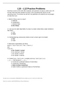 CS 1331 Exam 2 Practice Problems L10-L12 Problems- Georgia Institute of Technology