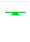 NURS 3356 Medical-Surgical Exam - Version A Study Guide Exam &lpar;elaborations&rpar;