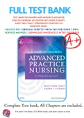 Test Bank For Hamric and Hanson's Advanced Practice Nursing 6th Edition By Eileen O'Grady, Mary Fran Tracy 9780323447751 Chapter 1-24 Complete Guide .