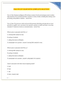 PALO PCCET EXAM WITH COMPLETE SOLUTION   2023