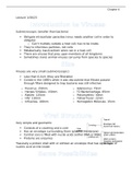 Class notes Microbiology (Bio2120) 