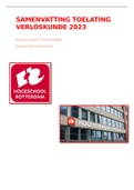 Voorbereiding toelating verloskunde Hogeschool Rotterdam anatomie en beroepsprofiel 2023