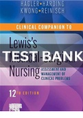 Test Bank For Lewis's Medical-Surgical Nursing 12th Edition Mariann Harding Chapter 1-69 | Complete Guide  2023