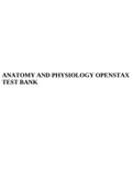 ANATOMY AND PHYSIOLOGY OPENSTAX TEST BANK .