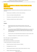 Nur 4132 Chapter 01&colon; Foundations of Maternity&comma; Womens Health&comma; and Child Health Nursing