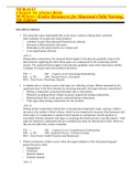 NUR 4132 Chapter 16&colon; Giving Birth McKinney&colon; Evolve Resources for Maternal-Child Nursing&comma; AND FEEDBACK