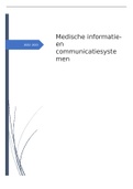 Samenvatting medische informatie- en communicatiesystemen