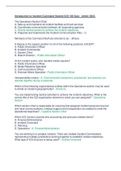Introduction to Incident Command System ICS-100 Quiz&lowbar; winter 2023&period;