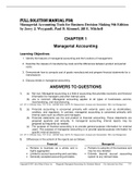 Solution Manual For Managerial Accounting Tools for Business Decision Making 9th Edition by Jerry J&period; Weygandt&comma; Paul D&period; Kimmel&comma; Jill E&period; Mitchell