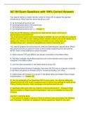 AZ 104 Exam Questions with 100&percnt; Correct Answers 2022&sol;2023