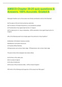 AMSCO Chapter 20-25 quiz questions & Answers. 100% Accurate. Graded A