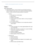 Understanding Mental Health- Lecture Notes&period;pdf