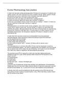 Evolve Pharmacology hesi practice