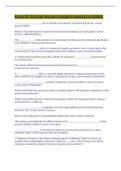 Exam &num;1- Exercise Science &lpar;complete solutions available&rpar;