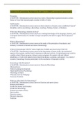 Intro to Exercise Science Exam 1