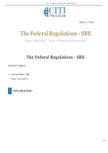 The Federal Regulations - SBE 2023