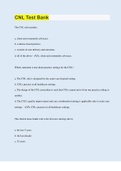 Bundle for CNL Exams Compilation &vert; Verified &vert; Guaranteed Success