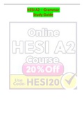 HESI A2 – Grammar Study Guide