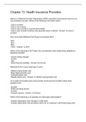 Chapter 13&colon; Health Insurance Providers