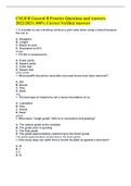 CSLB B General B Practice Questions and Answers 2022&sol;2023&vert; 100&percnt; Correct Verified Answers