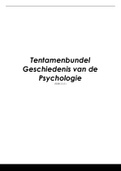 tentamenbundel geschiedenis van de psychologie, samenvatting, amsterdam, tentamenbundel geschiedenis van de psychologie in theater	