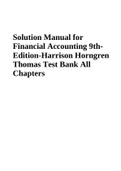 Solution Manual for Financial Accounting 9th Edition-Harrison Horngren Thomas Test Bank All Chapters