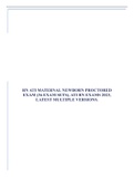 RN ATI MATERNAL NEWBORN PROCTORED EXAM &lpar;36 EXAM SETS&rpar;&comma; ATI RN EXAMS 2022&comma; LATEST MULTIPLE VERSIONS&period;