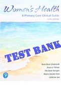 TEST BANK for Womens Health A Primary Care Clinical Guide 5th Edition Youngkin Schadewald.  (All Chapters 1-26. Q&A )