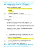 NURS 3682 Chapter 12&comma; Diagnosing Exam Questions and Answer Latest Update 2022&sol;2023 Rated A&plus; 
