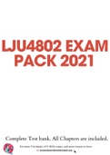 LJU4802 EXAM PACK 2021