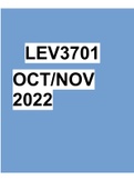 LEV3701 OCTOBER AND MAY EXAM PACK 2022