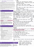 Unit 4 - Genetic variation Biology AQA A Level Summary Notes 