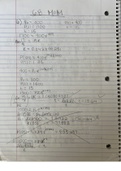 College Algebra Notes and Homework Answers