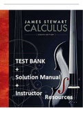 SOLUTIONS MANUAL for Calculus Early Transcendentals 8th Edition by Stewart – Includes. TEST BNK & Instructor Resources. All Chapters 1-17._Complete Download