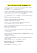 CNA Practice Test Questions and answers &lpar;Latest solution pack-2023&rpar;