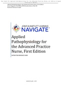 Applied Pathophysiology for the Advanced Practice Nurse&comma; First EditionLucie Dlugasch&comma; Lachel StoryChapter 1 Assessment Quiz to chapter 14 Assessment Quiz STUDY BUNDLE &lpar;COMPLETE PACKAGE&rpar;&vert; Verified Answer 2022 &sol;2023