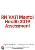 RN VATI Mental Health 2019 Assessment