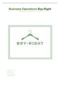 Adviesrapport fictief bedrijf Bay Right 