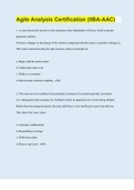 Bundle for IIBA Exams Compilation &vert; Verified &vert; Guaranteed Success