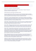 WGU - Information Systems Management C724 Test Questions 2023 and answers