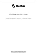 NR567 Final Exam Study Guide latest update 2023