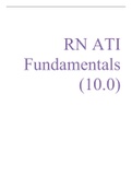 RN ATI Fundamentals &lpar;10&period;0&rpar;