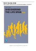 Discovering the Life Span, 5th Edition Robert S. Feldman Test Bank