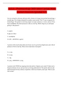 ACLS - Pharmacology 2023 latest Update With Correct Answers &lpar;graded A&plus;&rpar;